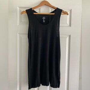 Gap Black Luxe Women’s Tunic Tank Top Size M